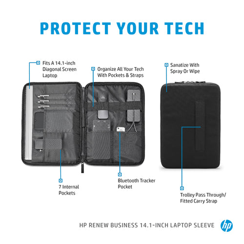 HP Renew Business 14.1 Laptop Sleeve