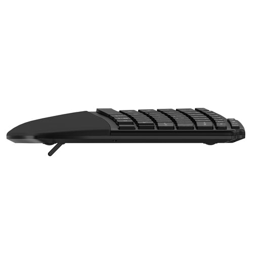 Kensington Pro Fit Ergo KB675 EQ TKL Tastatur – kabellos/kabelgebunden, Tenkeyless-Design, Schwarz