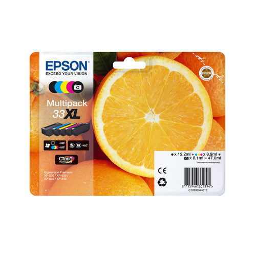 Epson Oranges C13T33414012 ink cartridge