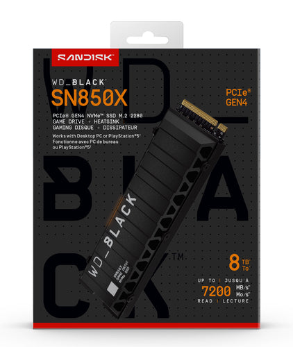 SanDisk WD_BLACK SN850X NVMe