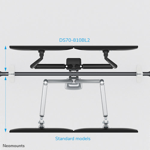Neomounts DS70-810BL2 monitor mount / stand