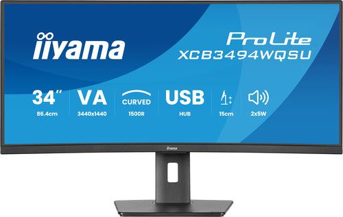 iiyama ProLite XCB3494WQSU-B1 computer monitor