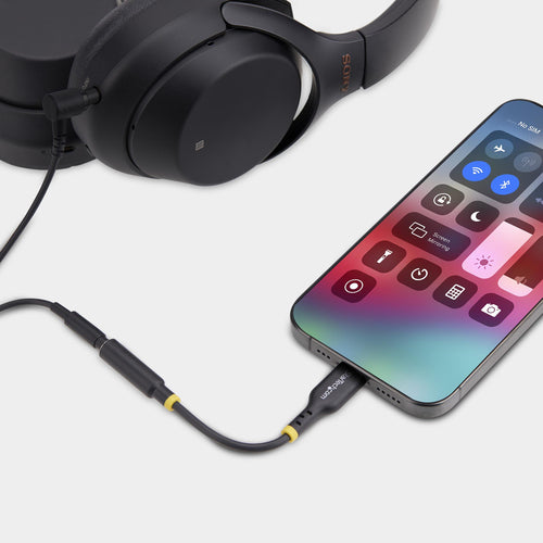 USB-C auf 3,5-mm-Audioadapter 32-Bit-DAC-Kopfhörer-Dongle