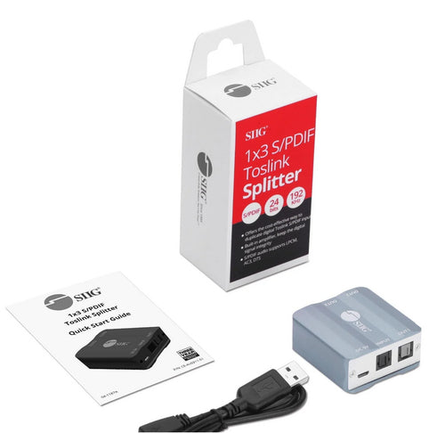 Siig CE-AU0211-S1 audio splitter