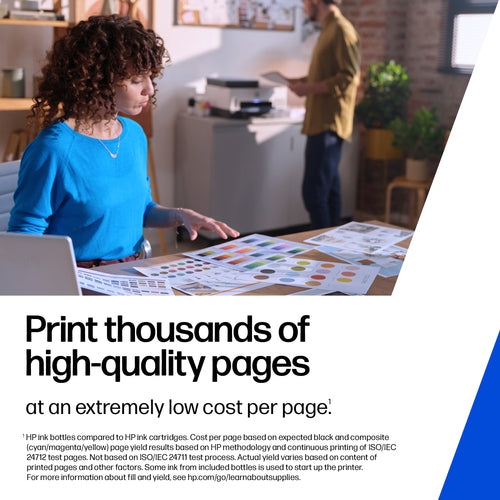 HP GT53XL 135ml Black Original Bottled Ink Crtg for Ink Tank Plus andPremium Series Printers