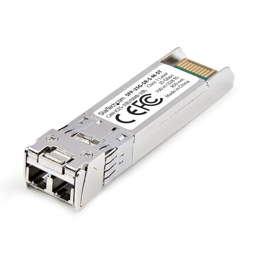 25G SFP28 Network Transceiver Module Multimode Fiber 100m LC Connector 850nm