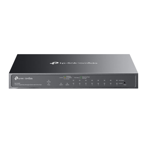 Network Switch TP-Link Omada ES210GMP 10-Port Gigabit PoE+ Managed