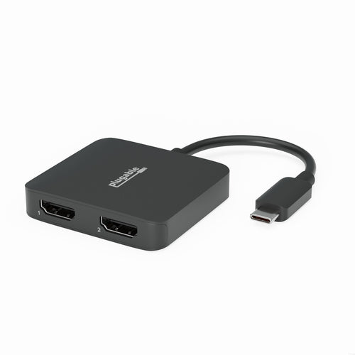 USB C HDMI Adapter für zwei Monitore 4K 60Hz Plugable Technologies