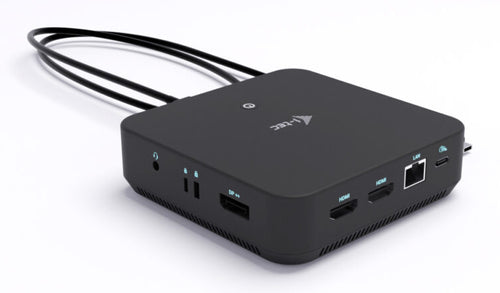 i-tec USB-C DP Dual HDMI Docking Station with Power Delivery 100 W
