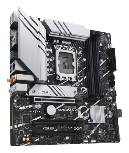 Motherboard ASUS PRIME B760M-A WIFI LGA 1700 DDR5 Compatible 128GB - 90MB1EL0-M1EAY0