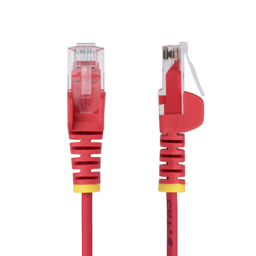 Networking Cable StarTech.com N6PAT20RDS 20ft CAT6 Red PoE 100W