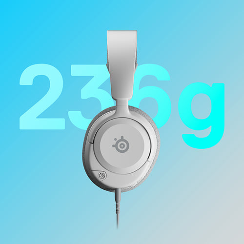 Wired Gaming Headset Steelseries Arctis Nova 1P 20-22000Hz Lightweight 236g White