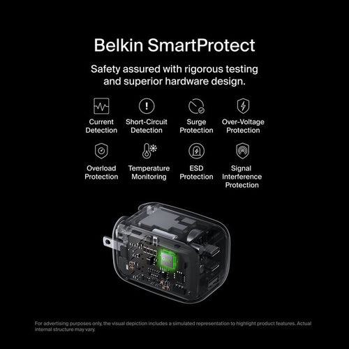 Belkin WCH016DQWH mobile device charger