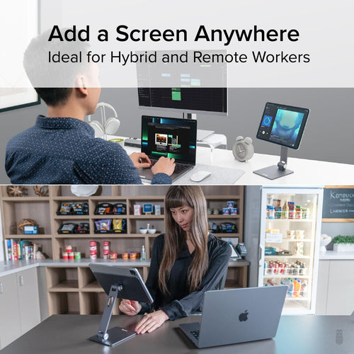 Plugable Technologies AMS-STAND11 Magnetic Tablet Holder - 360° Rotating Stand for iPad Pro & Air