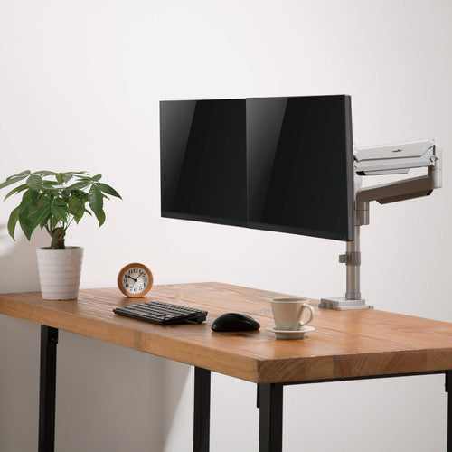 Monitor Mount Rocstor Y10N023-S1 Supports 32-Inch 17.8 kg Adjustable VESA 75x75 100x100 Clamp