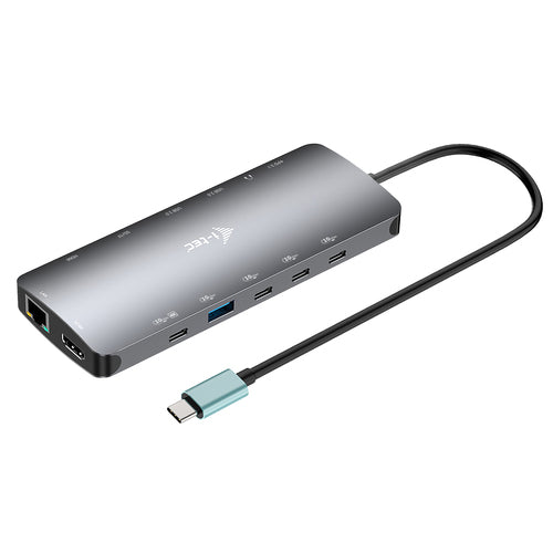 i-tec Metal C31NANOTRIPLED140UK laptop dock/port replicator