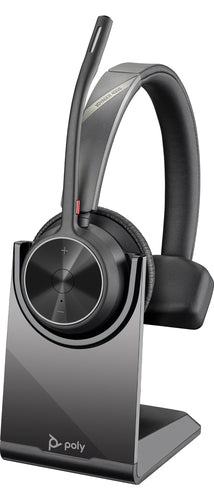 HP Poly Voyager 4310 Wireless USB-C Headset with BT700 Dongle and Charging Stand