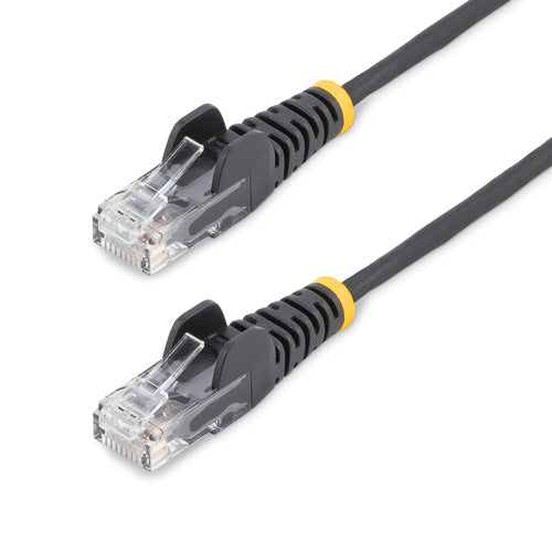 CAT6 Ethernet Cable 5ft Slim Black 100W PoE RJ45 Snagless