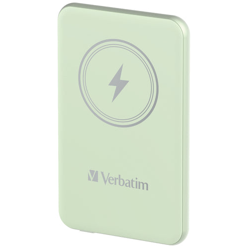 5000mAh Magnetische kabellose Powerbank Quick Charge 3.0 Grün