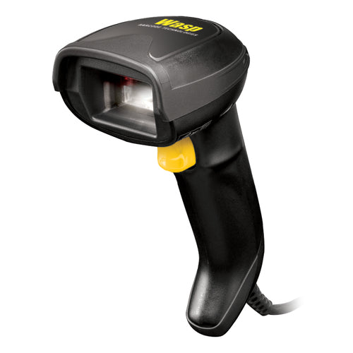 Handheld Barcode Scanner Wasp WDI4700 1D 2D QR Code Lightweight