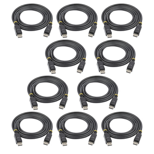 StarTech.com 6ft DisplayPort 1.2 Cable - 10 Pack - 4K Ultra HD