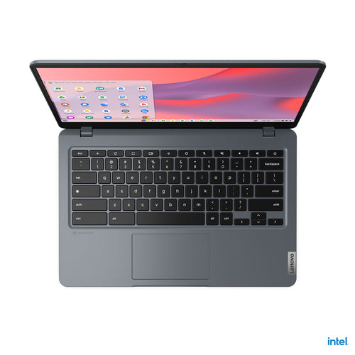 Lenovo 14e Chromebook Gen 3, 14inch HD Display - Intel® N100 Processor - 4 GB LPDDR5-SDRAM - 32 GB eMMC - Intel® UHD Graphics - LED-backlit - Wi-Fi 6E - 1366 x 768 Pixels - ChromeOS