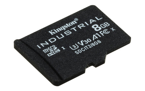 8GB Kingston Technology MicroSDHC Industrial Card Class 10 UHS-I 100MB/s