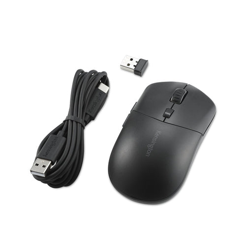 Kensington MY430 EQ Kabellose wiederaufladbare Maus – 2400 DPI – Schwarz – Multi-Device