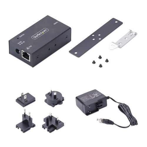 StarTech.com I13P-SERIAL-ETHERNET serial converter/repeater/isolator