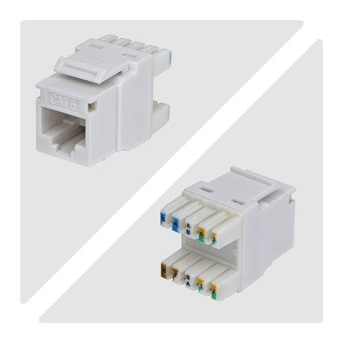 StarTech.com C6KEY110180WH24PK keystone module
