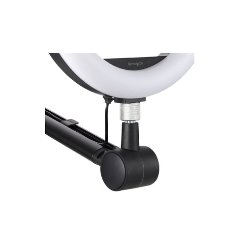 Kensington A1020 Mikrofonarm – Schreibtischhalterung – Schwarz Aluminium & Stahl