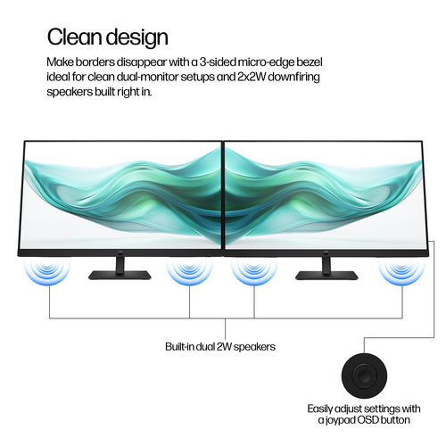 HP Series 3 Pro 27 inch FHD Monitor - 327ph computer monitor