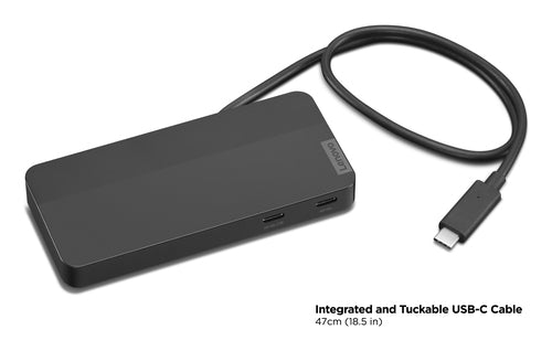 Lenovo 40B90000US USB-C Dock – 4K Ultra HD Kabelgebundener Portreplikator