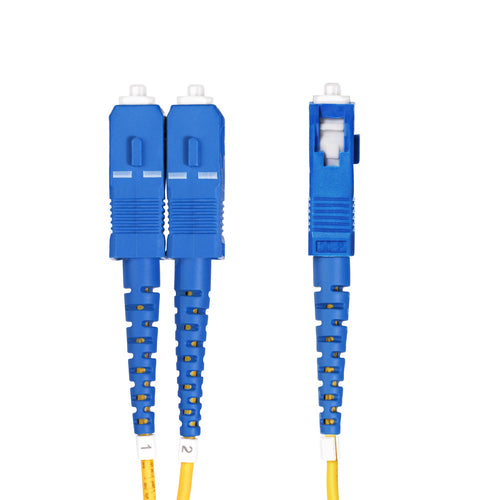 StarTech.com SMLCSC-OS2-7M 7m LC auf SC OS2 Singlemode LWL-Kabel - 100G Biegeunempfindlich