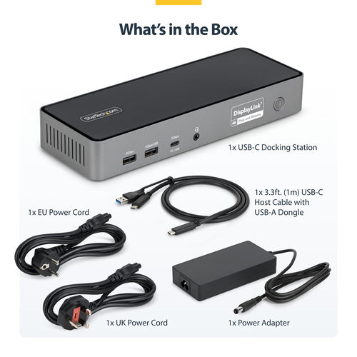 StarTech.com DK30C2DPEPRUE laptop dock/port replicator