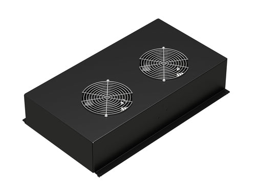 Fan Panel Vertiv VRA2008 Black Rack Accessory for Enhanced Airflow
