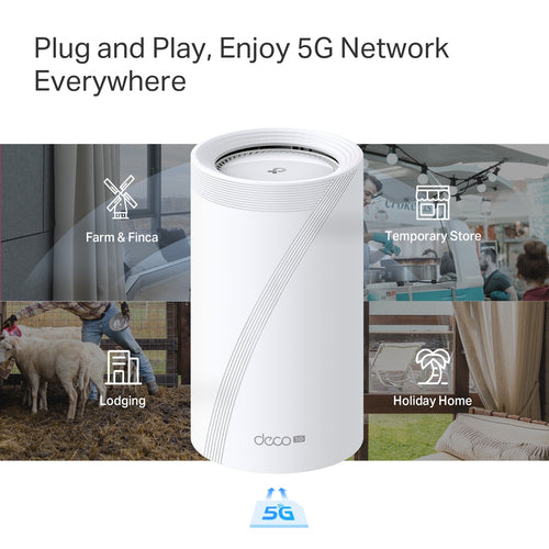 TP-Link DECO BE65-5G(1-PACK) mesh wi-fi system