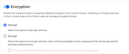 Bitdefender GravityZone Full Disk Encryption