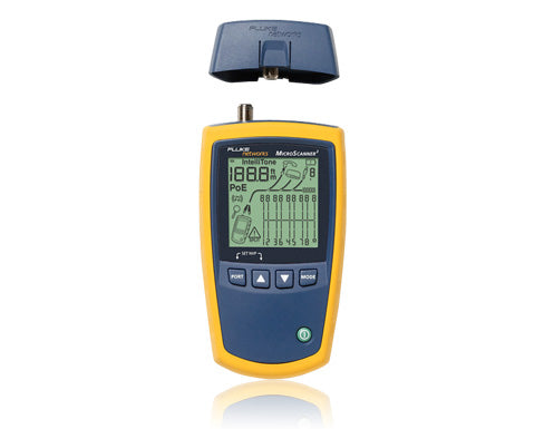 Network Cable Tester Fluke MicroScanner² RJ-11 RJ-45 UTP FTP SSTP
