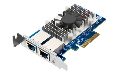 10Gbps PCI Express Network Card QNAP QXG-10G2T Wired Ethernet