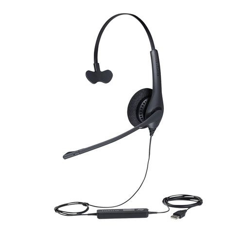 Kabelgebundenes Mono-USB-Headset Jabra BIZ 1500 20-6800 Hz Leichtgewicht 48g Büro/Callcenter
