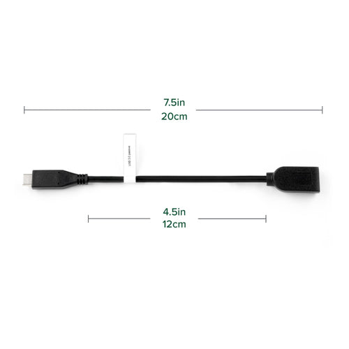 USB-C-auf-USB-Kabel, 20 cm, Plugable Technologies, 5 Gbit/s