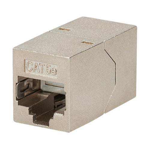 Cat5e In-Line Coupler RJ45 F/F Modular Shielded Connector Tripp Lite