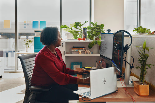 HP Poly Blackwire 3325 Stereo-USB-C-Headset – Microsoft Teams-zertifiziertes kabelgebundenes Büro-Headset