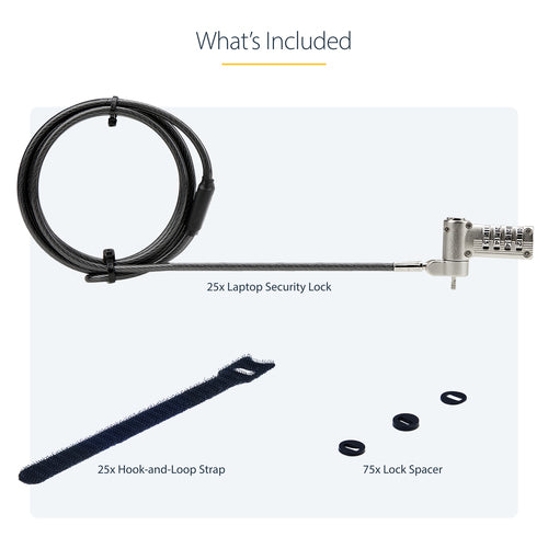 StarTech.com UNIVCS25-LAPTOP-LOCK cable lock