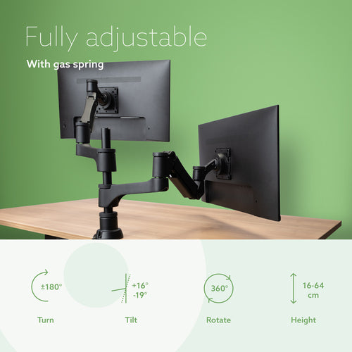R-Go Tools RGOVLCA4TWSI monitor mount / stand