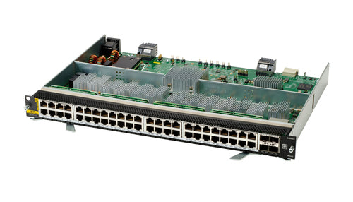 HPE Aruba Networking CX 6400 48p Smart Rate 1/2.5/5GbE Class6 PoE 4p SFP56 v2 Module network switch module