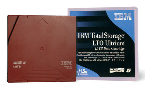 Backup Storage Media IBM 46X1290 LTO 1.5TB 3TB Capacity 846m Length