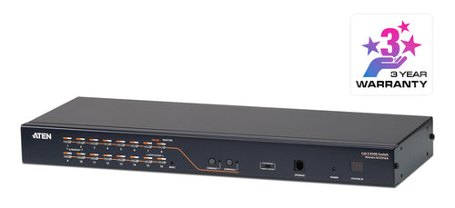 ATEN KH2516A KVM-Switch – 16 Ports, 1920x1200 WUXGA, Schwarz