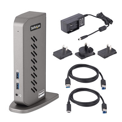 StarTech.com DK30A2DHUUE laptop dock/port replicator